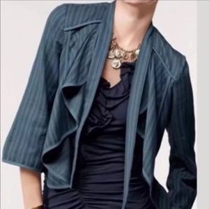 CAbi #870 Must Have Cascade Stripe Swing Jacket size medium